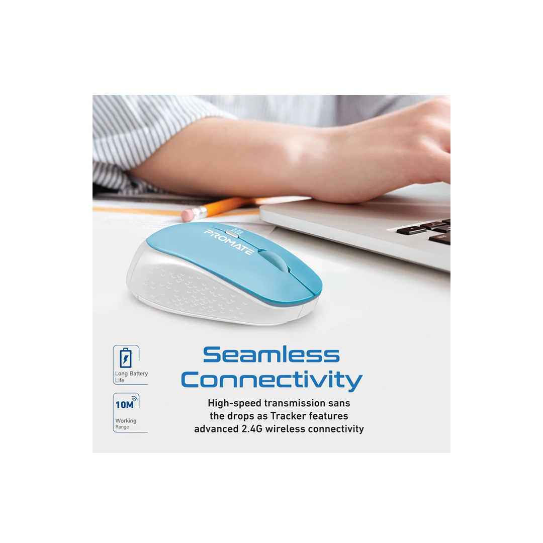 بروميت تراكر 1600 ديسيبل متوحد الخواص MaxComfort® ماوس لاسلكي مريح بروميت تراكر 1600 ديسيبل متوحد الخواص MaxComfort® ماوس لاسلكي مريح